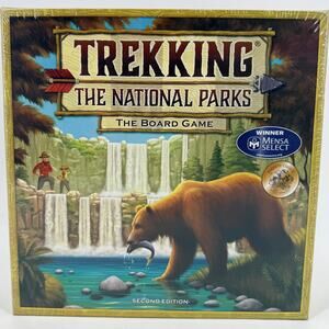 Trekking The National Parks Board Game 2nd Edition New Sealed Mensa Underdog